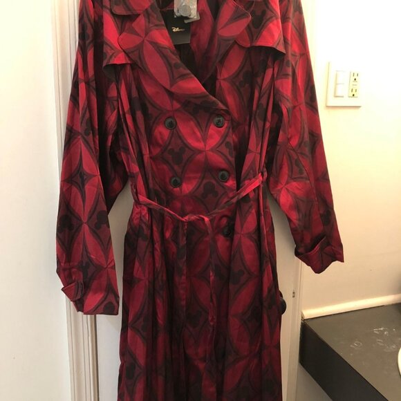 Disney's Mickey Jacquard Swing Trench Coat/Dress - Picture 2 of 7